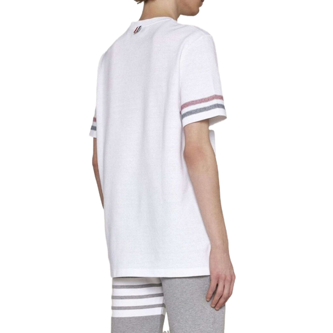 Double sleeve stripes T-shirt