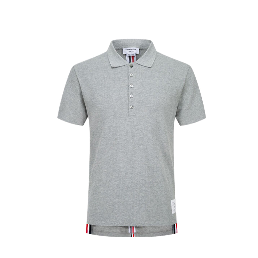 Color stripes behind Polo shirt